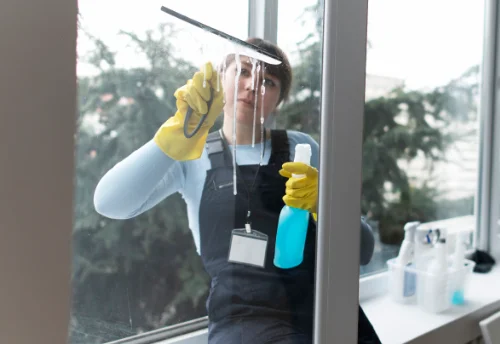 Nettoyage de vitres intérieures et extérieures à Fléac